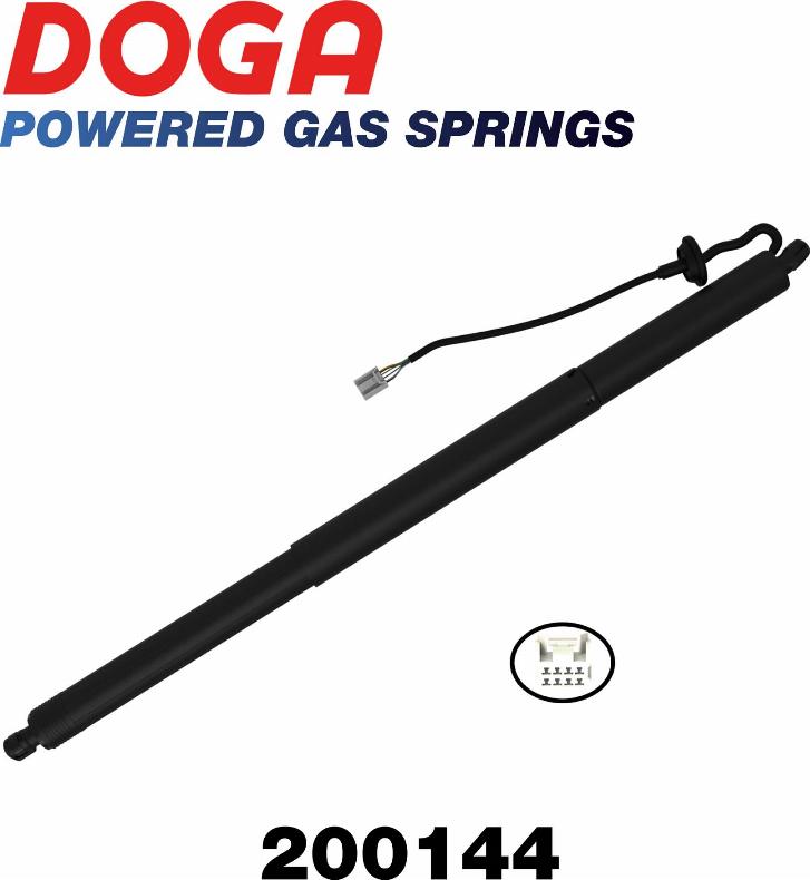 DOGA 200144 - Motore elettrico, Cofano posteriore www.autoricambi360.it