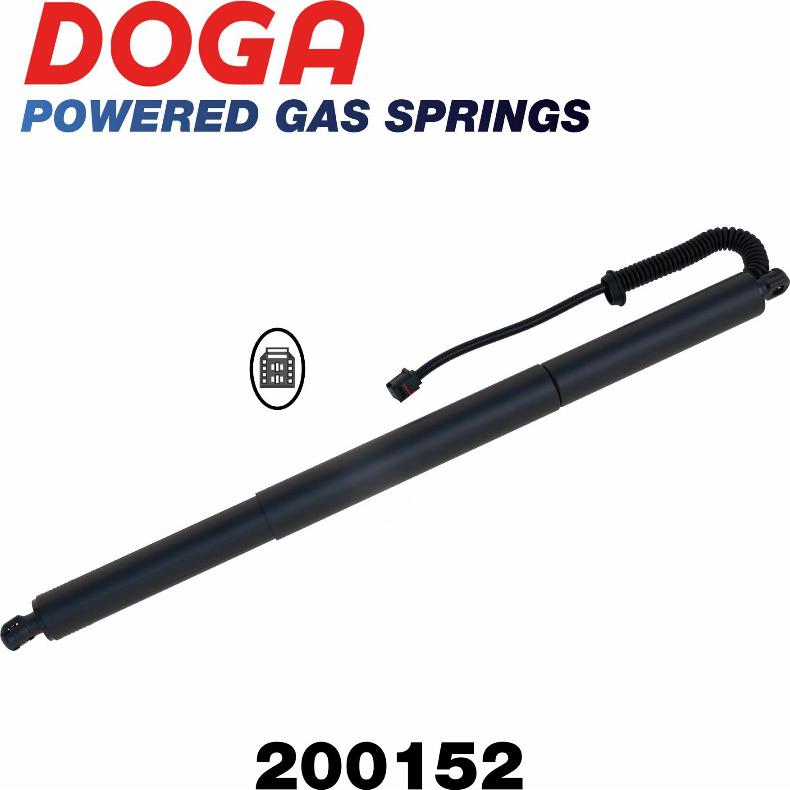 DOGA 200152 - Motore elettrico, Cofano posteriore www.autoricambi360.it