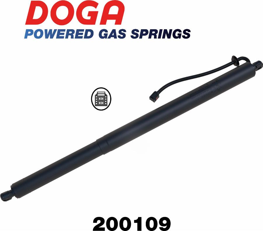 DOGA 200109 - Motore elettrico, Cofano posteriore www.autoricambi360.it