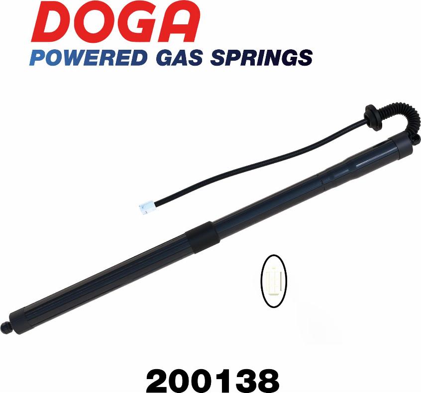 DOGA 200138 - Motore elettrico, Cofano posteriore www.autoricambi360.it