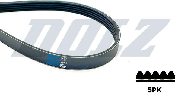 DOLZ 05KD5PK1335 - Cinghia Poly-V www.autoricambi360.it