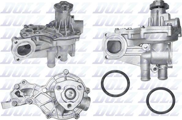 DOLZ A161RS - Pompa acqua www.autoricambi360.it