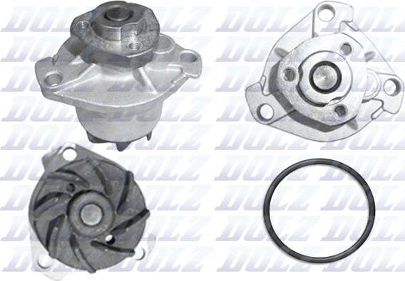 DOLZ A181 - Pompa acqua www.autoricambi360.it