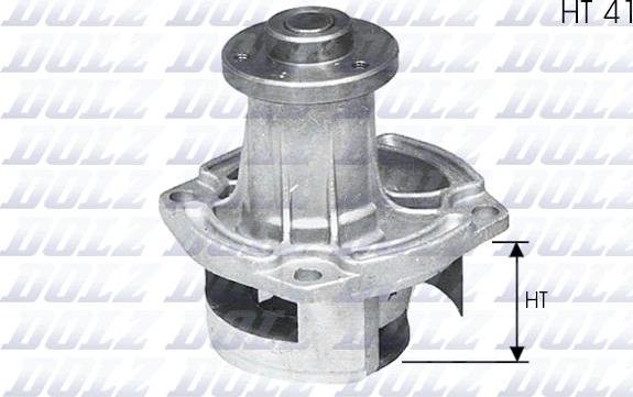 DOLZ A133 - Pompa acqua www.autoricambi360.it