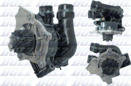 DOLZ A244TP - Pompa acqua www.autoricambi360.it