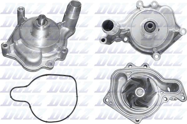 DOLZ A240 - Pompa acqua www.autoricambi360.it