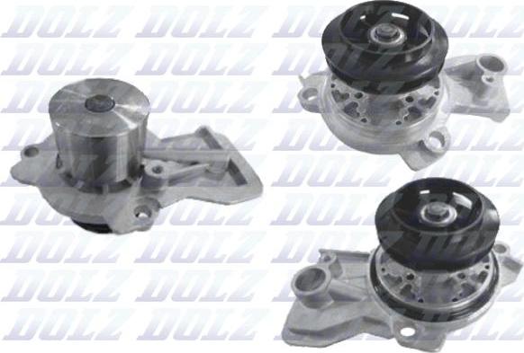 DOLZ A254E - Pompa acqua www.autoricambi360.it