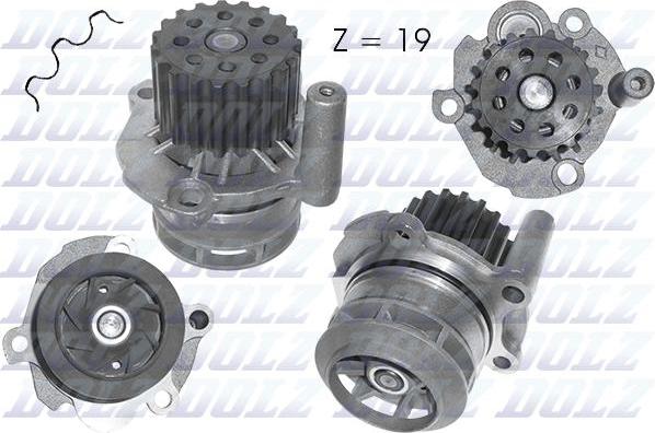 DOLZ A251 - Pompa acqua www.autoricambi360.it