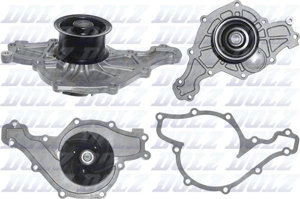 DOLZ A257 - Pompa acqua www.autoricambi360.it