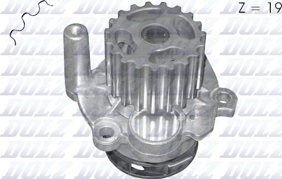 DOLZ A205 - Pompa acqua www.autoricambi360.it