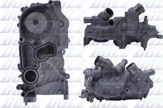 DOLZ A287 - Pompa acqua www.autoricambi360.it