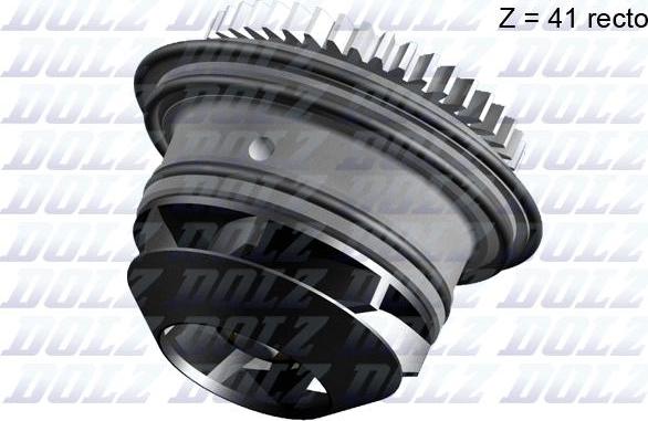 DOLZ A229 - Pompa acqua www.autoricambi360.it