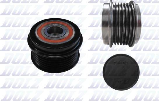 DOLZ AFC920851 - Puleggia cinghia, Alternatore www.autoricambi360.it