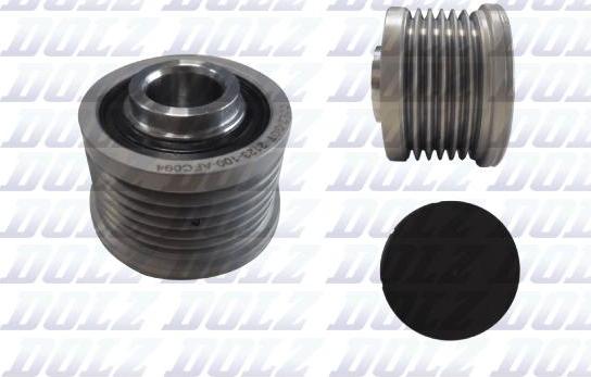 DOLZ AFC094 - Puleggia cinghia, Alternatore www.autoricambi360.it