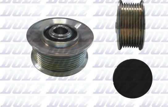 DOLZ AFC058 - Puleggia cinghia, Alternatore www.autoricambi360.it