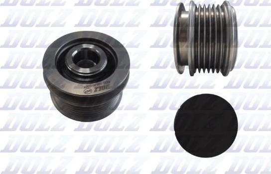 DOLZ AFC001 - Puleggia cinghia, Alternatore www.autoricambi360.it