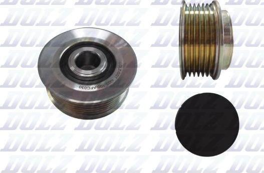 DOLZ AFC030 - Puleggia cinghia, Alternatore www.autoricambi360.it