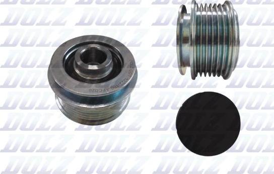 DOLZ AFC026 - Puleggia cinghia, Alternatore www.autoricambi360.it