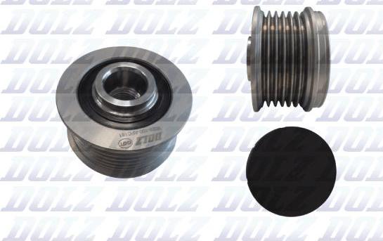 DOLZ AFC181 - Puleggia cinghia, Alternatore www.autoricambi360.it