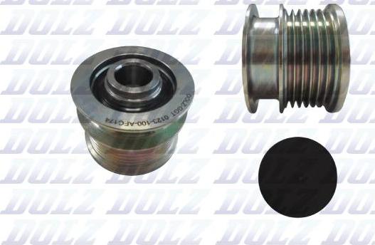DOLZ AFC174 - Puleggia cinghia, Alternatore www.autoricambi360.it