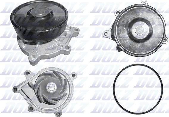 DOLZ B239 - Pompa acqua www.autoricambi360.it