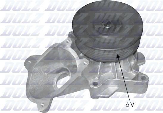 DOLZ B224 - Pompa acqua www.autoricambi360.it