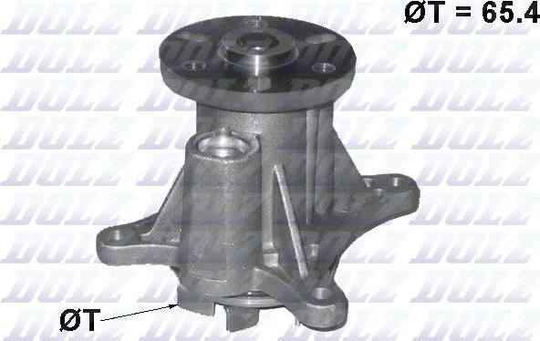 DOLZ C137 - Pompa acqua www.autoricambi360.it
