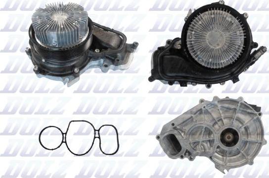 DOLZ E127 - Pompa acqua www.autoricambi360.it