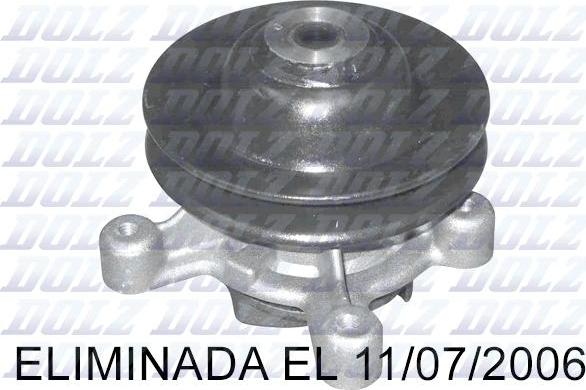 DOLZ F101 - Pompa acqua www.autoricambi360.it