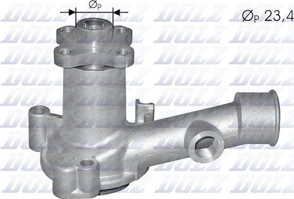 DOLZ F118 - Pompa acqua www.autoricambi360.it