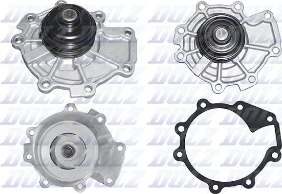 DOLZ F208 - Pompa acqua www.autoricambi360.it