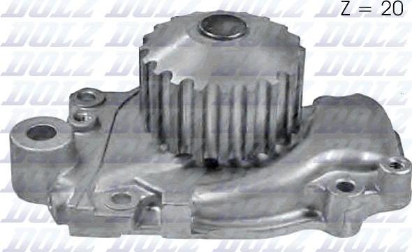 DOLZ H123 - Pompa acqua www.autoricambi360.it