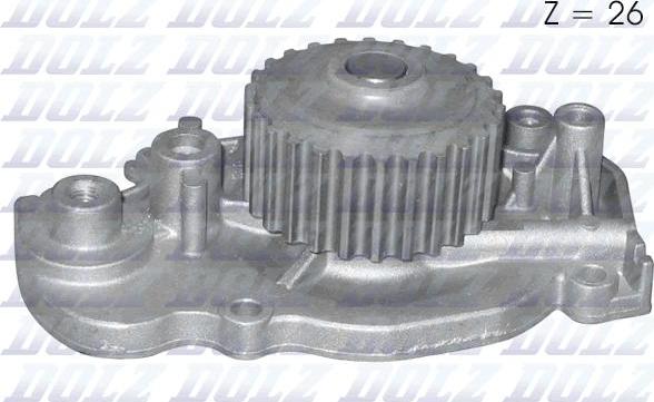 DOLZ H127 - Pompa acqua www.autoricambi360.it