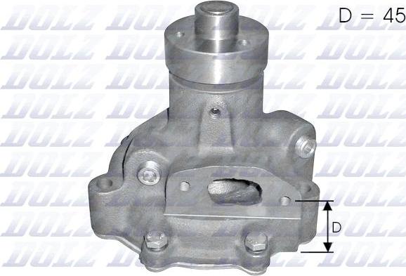 DOLZ I142 - Pompa acqua www.autoricambi360.it