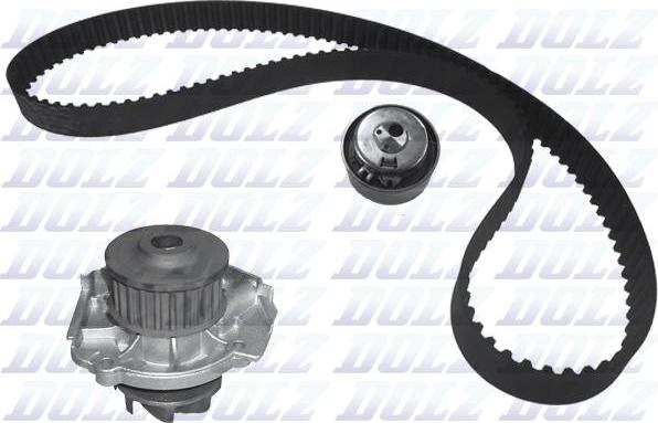 DOLZ KD060 - Pompa acqua + Kit cinghie dentate www.autoricambi360.it