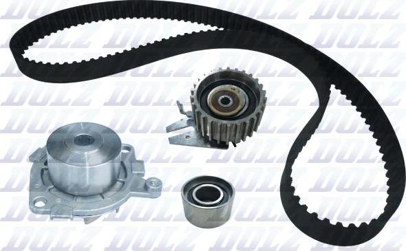DOLZ KD190 - Pompa acqua + Kit cinghie dentate www.autoricambi360.it