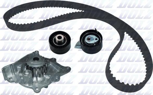 DOLZ KD171 - Pompa acqua + Kit cinghie dentate www.autoricambi360.it