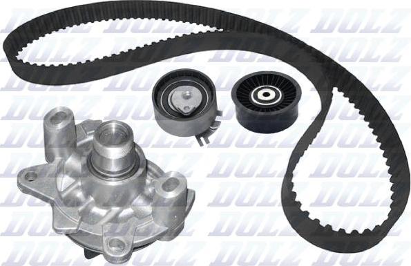 DOLZ KD241 - Pompa acqua + Kit cinghie dentate www.autoricambi360.it