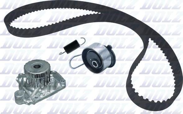DOLZ KD257 - Pompa acqua + Kit cinghie dentate www.autoricambi360.it