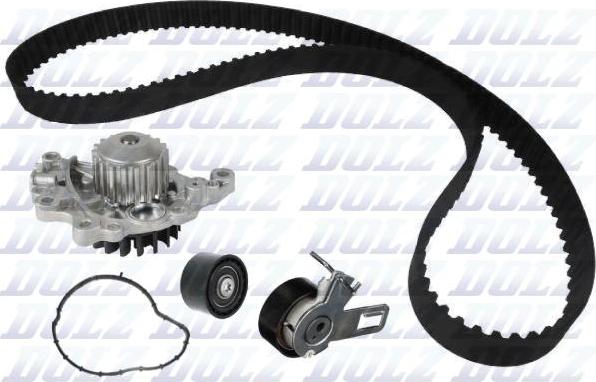 DOLZ KD236 - Pompa acqua + Kit cinghie dentate www.autoricambi360.it