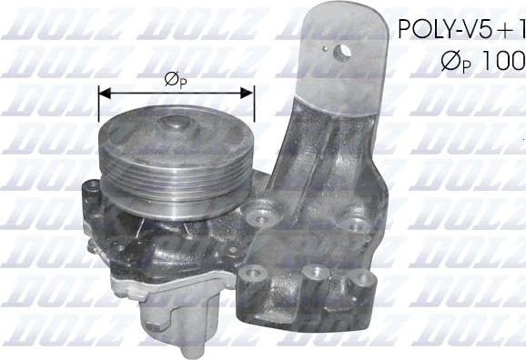 DOLZ L136 - Pompa acqua www.autoricambi360.it