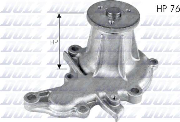 DOLZ M166 - Pompa acqua www.autoricambi360.it