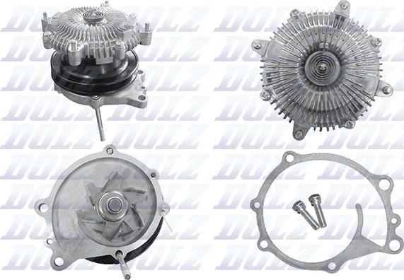 DOLZ N133 - Pompa acqua www.autoricambi360.it