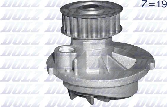 DOLZ O150 - Pompa acqua www.autoricambi360.it