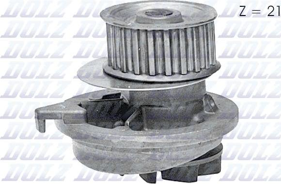 DOLZ O118 - Pompa acqua www.autoricambi360.it