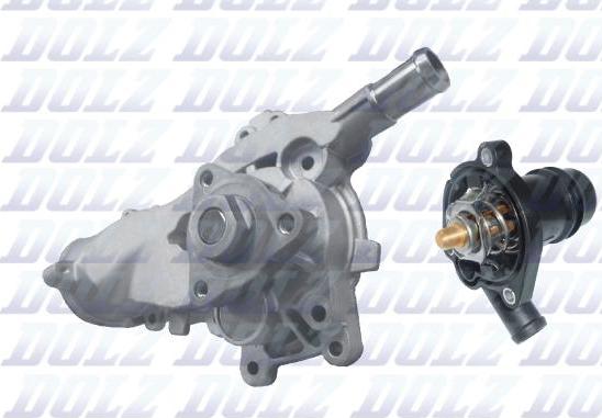 DOLZ O267T2 - Pompa acqua www.autoricambi360.it