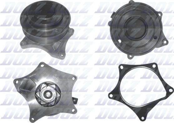 DOLZ O205 - Pompa acqua www.autoricambi360.it