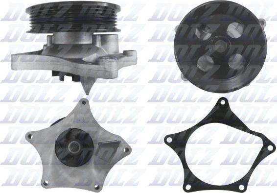 DOLZ O203 - Pompa acqua www.autoricambi360.it