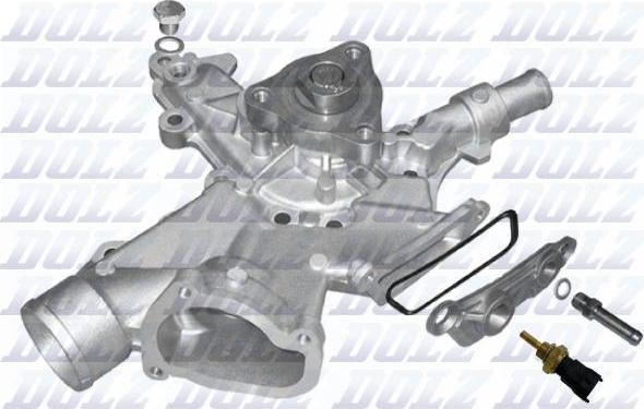 DOLZ O287 - Pompa acqua www.autoricambi360.it