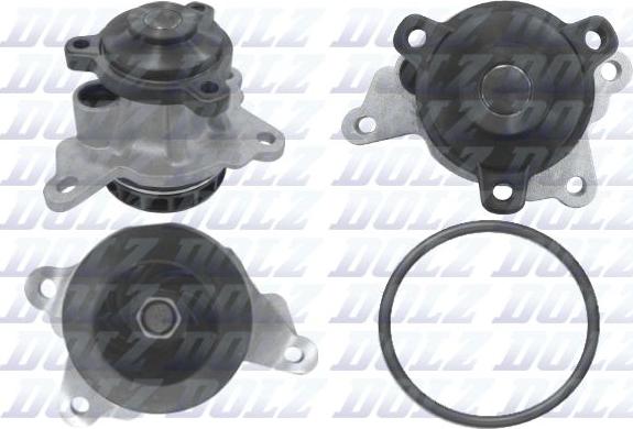 DOLZ R243 - Pompa acqua www.autoricambi360.it